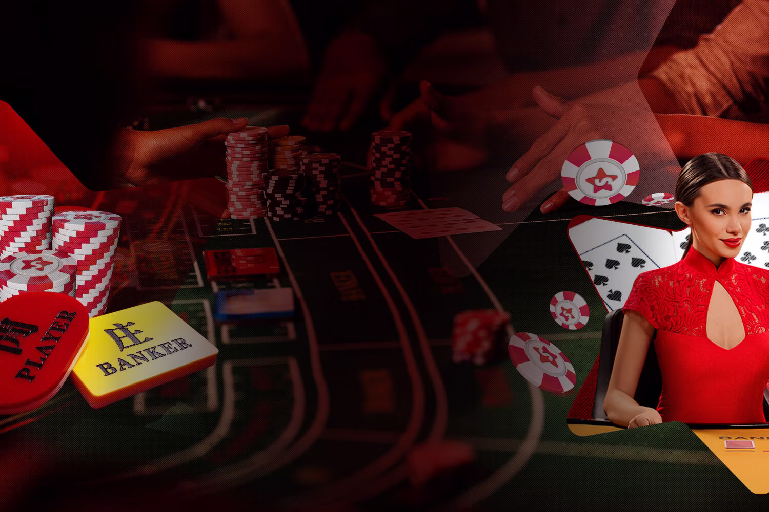 Online Baccarat Background