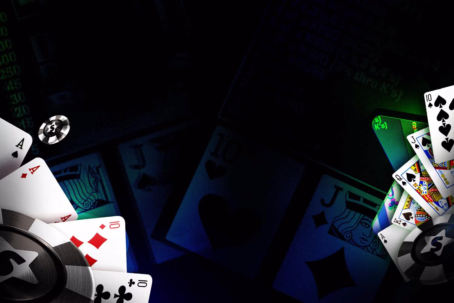 Spin Casino Video Poker Background image