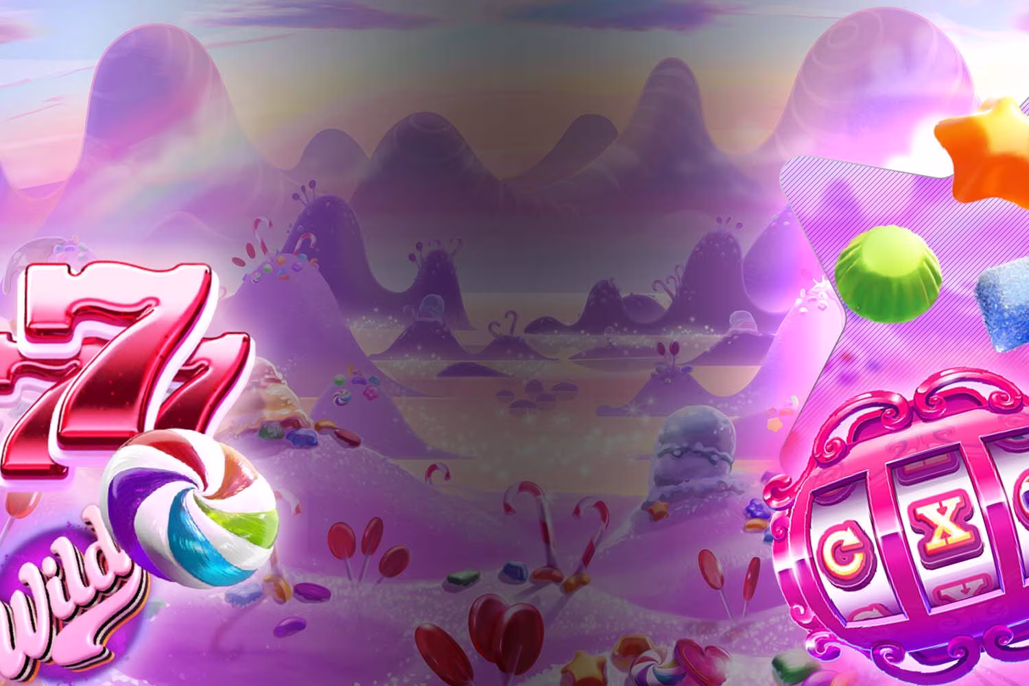 Spin Casino - Spin Spin Sugar Background image