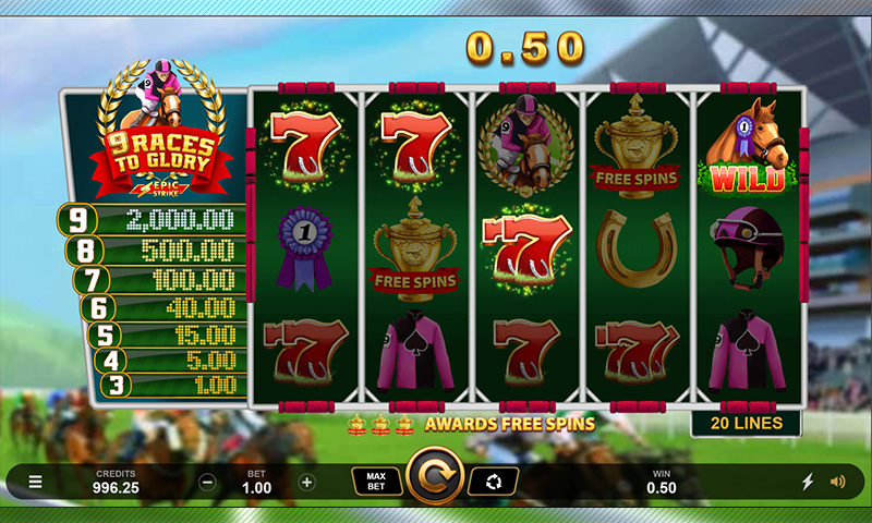 In-Play Screen