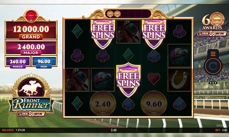 Congrats! Free Spins Awarded!