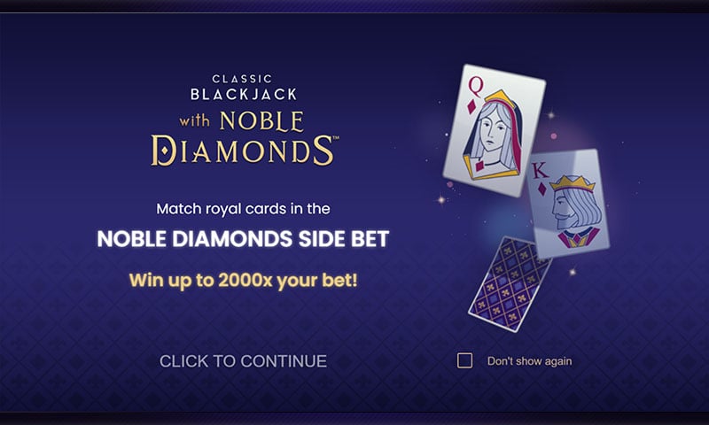 Noble Diamonds™ Side Bet