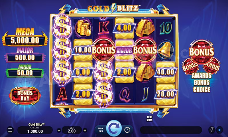 Electrifying Riches with Gold Blitz™