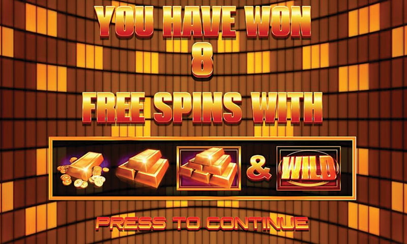 Congrats! Free Spins Awarded!