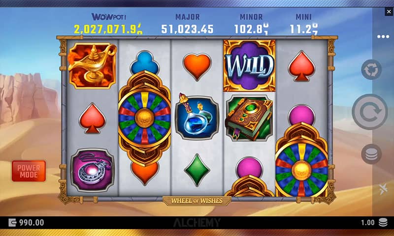 Slot Game Rows and Reels