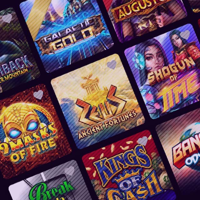 A collection of casino games