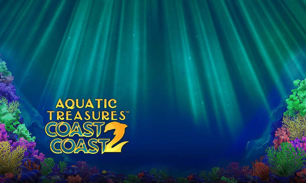 Microgaming presents the Aquatic Treasures Coast 2 Coast online slot game
