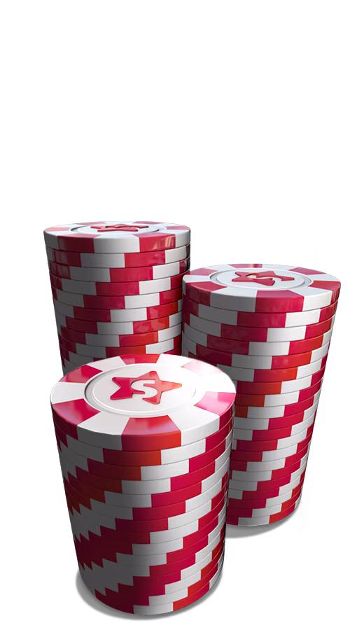A stack of chips