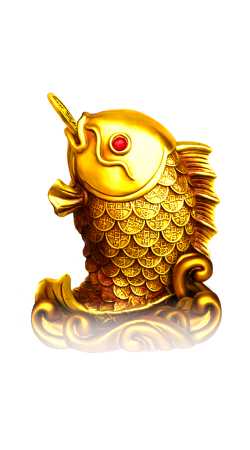 golden fish gaming character