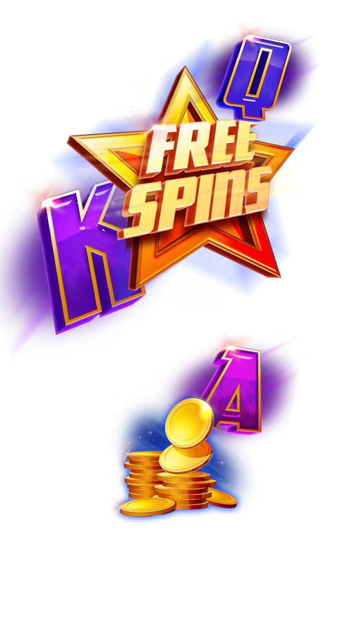 Hyper Gold™ Free Spins text over a gold star