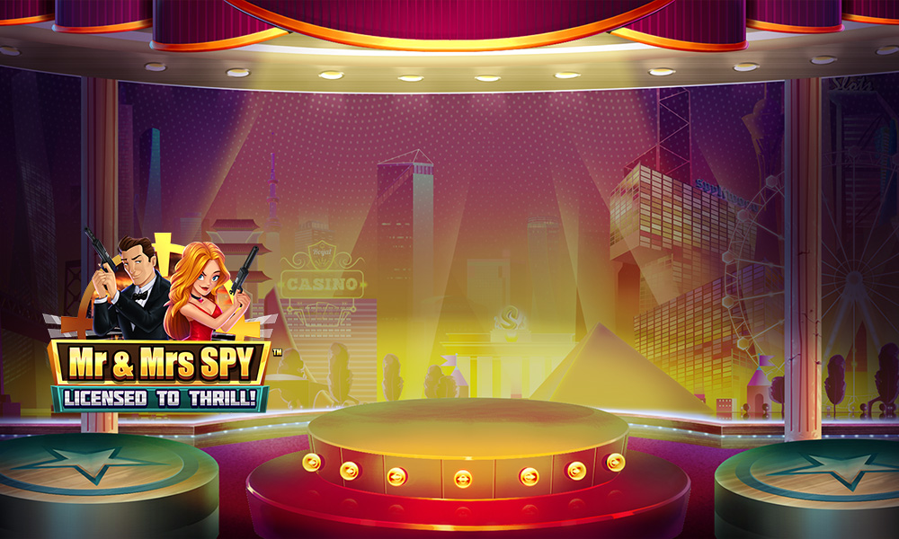 Mr & Mrs SPY™ slot game image.