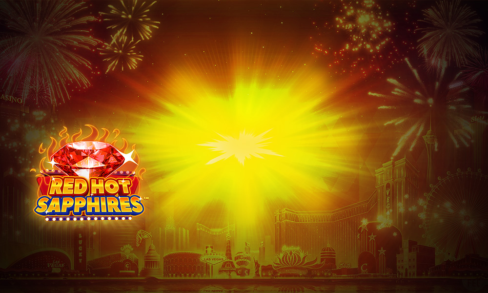 Red Hot Sapphires™ slot game image.