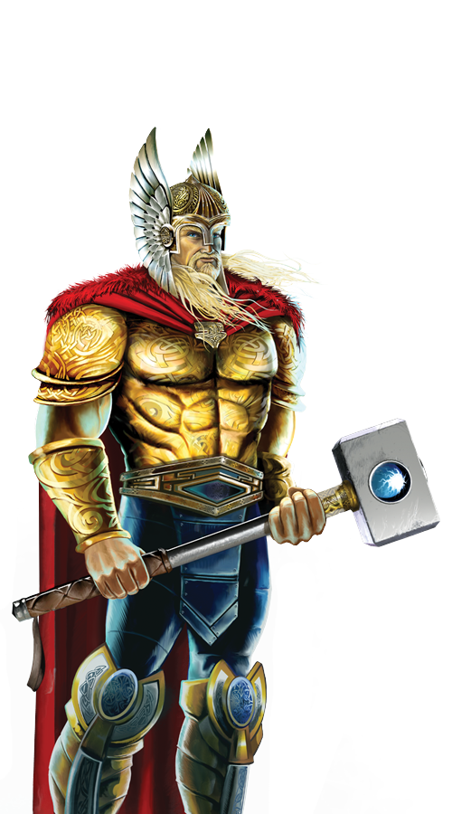 Thunderstruck II Thor with hammer