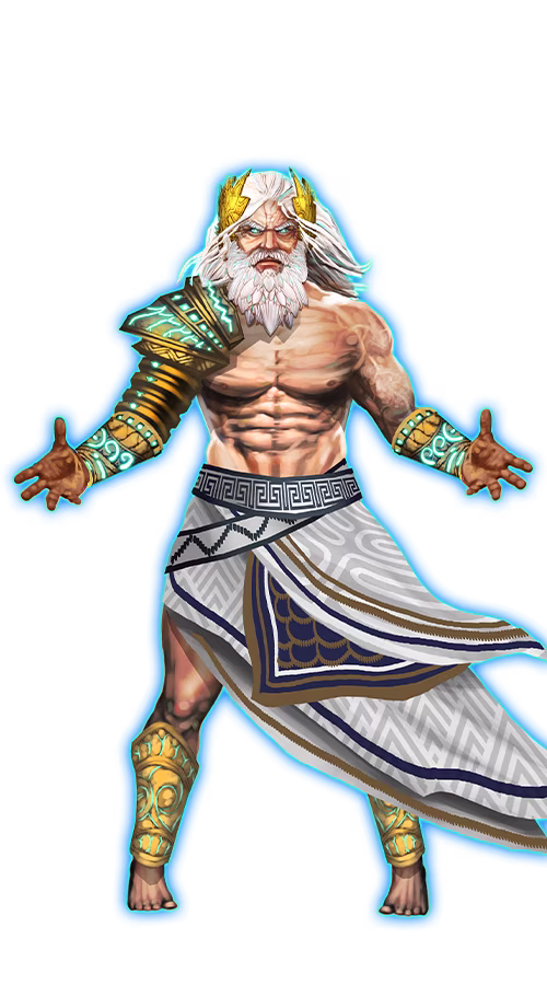 Ancient Fortunes Zeus Game Character