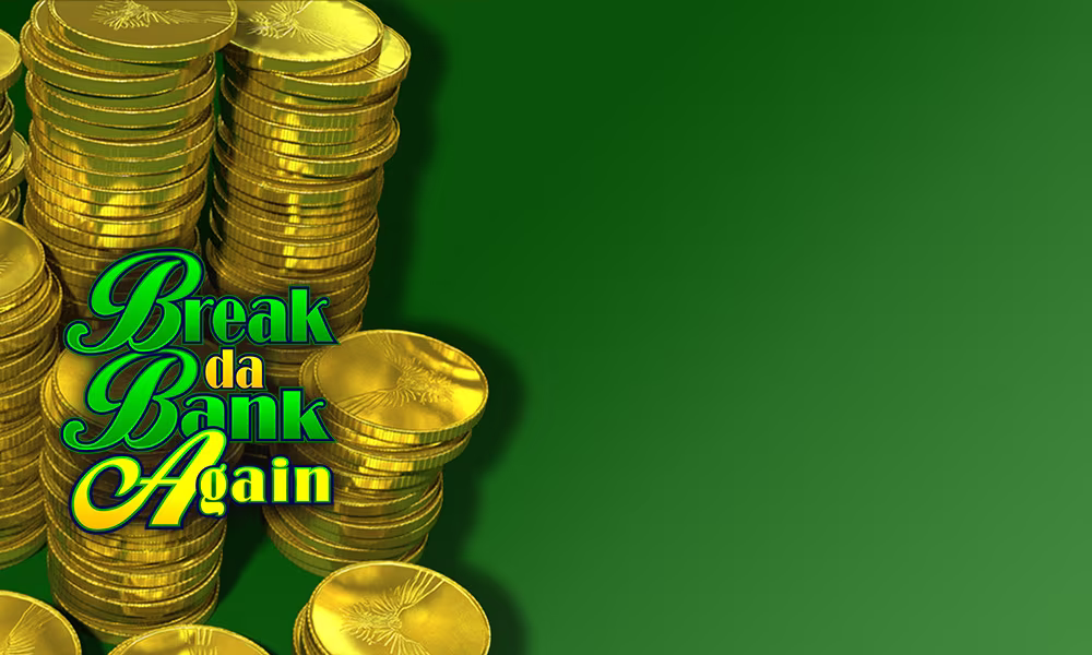 Gold coin stacks on a green background with the 