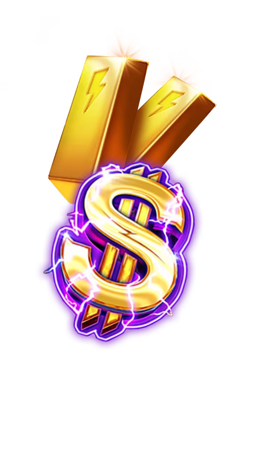 Gold Blitz™ pokie game character