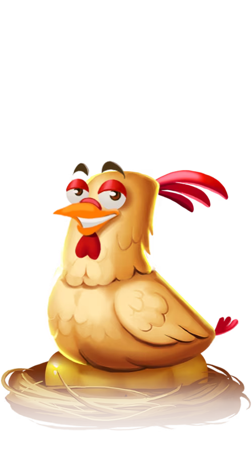 Golden Fields slot game character.