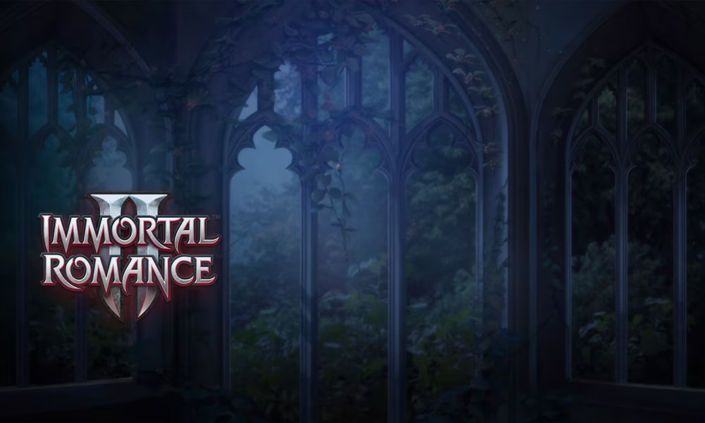 Immortal Romance™ II onlline slot background for Spin Casino Canada