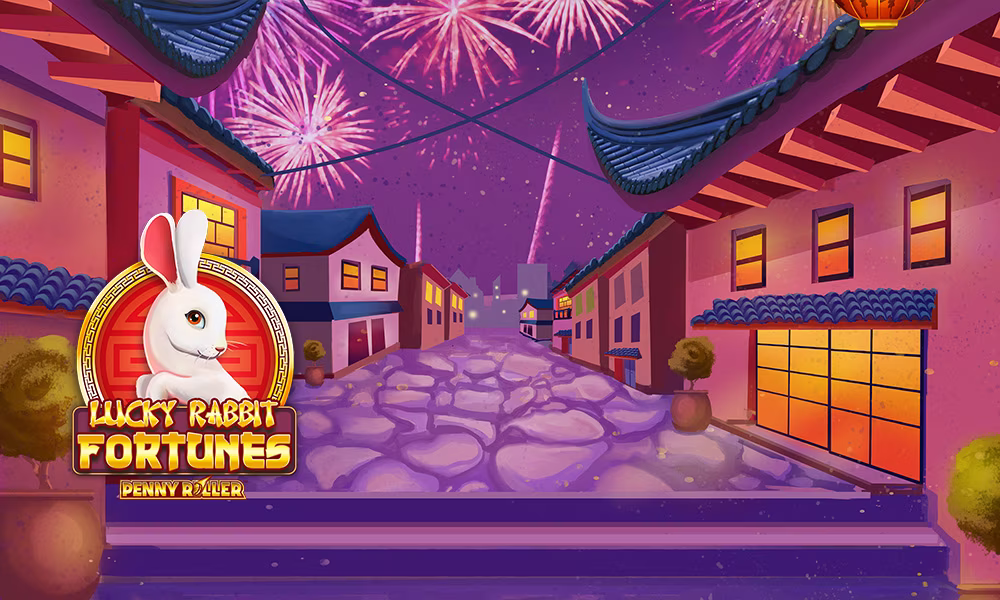 Lucky Rabbit Fortunes slot game image.