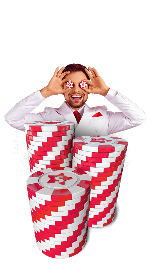 Spin Casino Bonos de Casino male with chips background