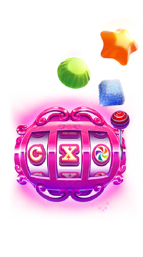 Spin Spin Sugar símbolos y dulces en el juego