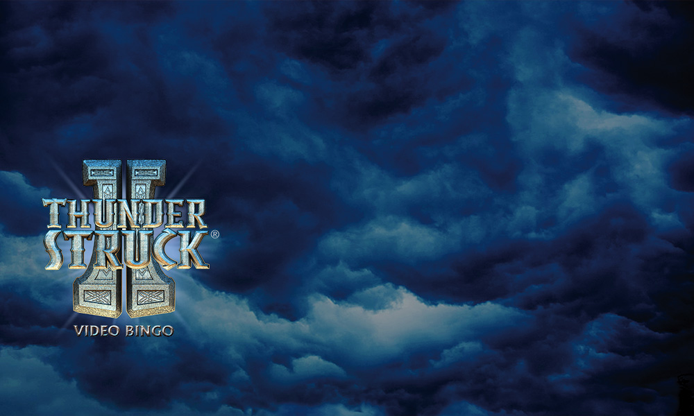 Thunderstruck II Video Bingo Background