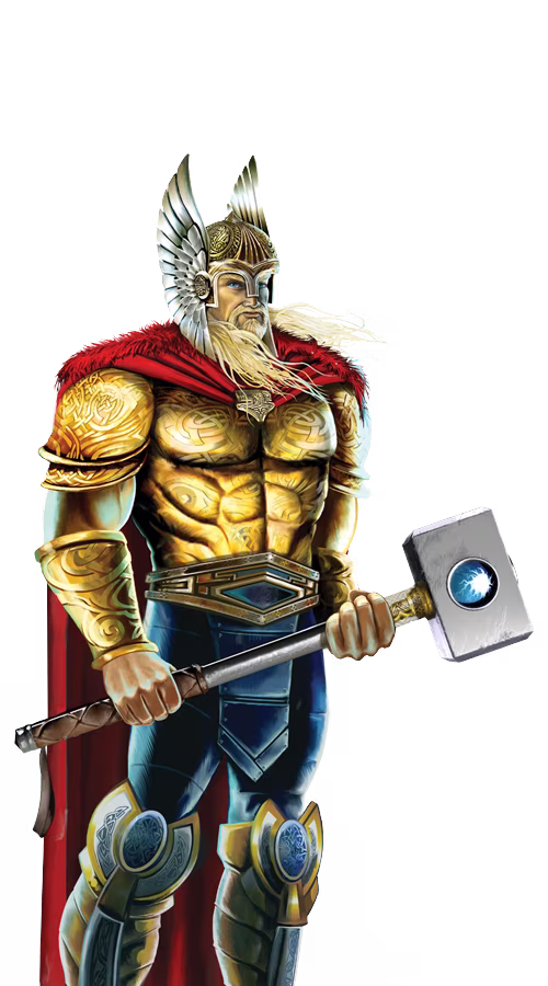 Thunderstruck II Video Bingo Game Character