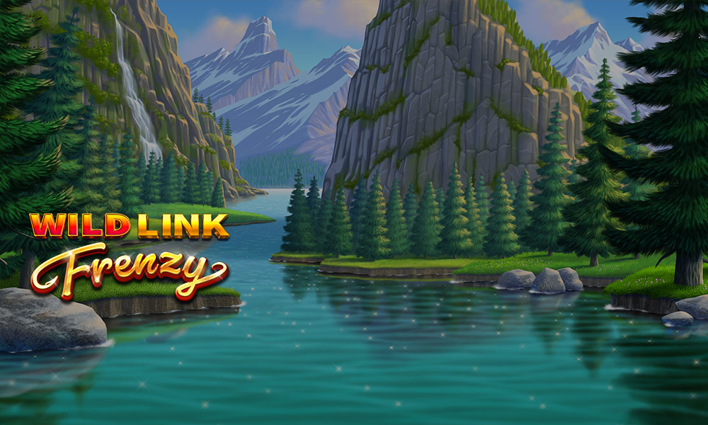 Wild Link Frenzy lake with mountains
