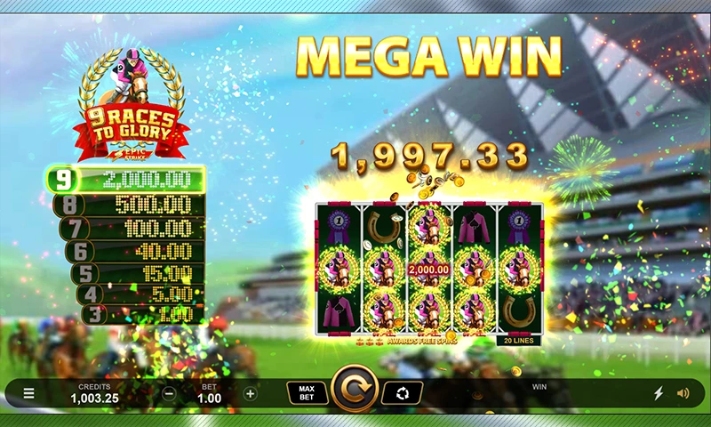 9 Races to Glory - Spin Casino Blog 