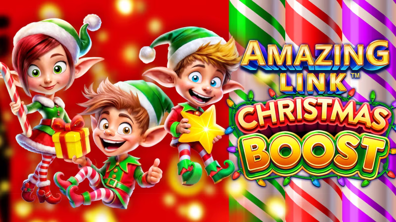 Amazing Link™ Christmas Boost online pokies logo