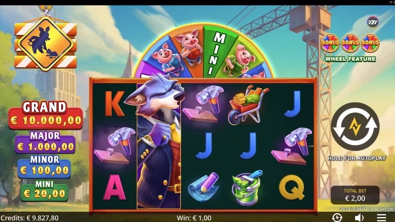 Area Build'R™ 3 Lucky Pigs In-game screenshot