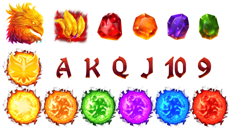 Area Link™ Phoenix Firestorm In-game Symbols