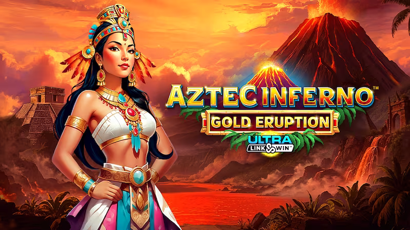 Aztec Inferno: Gold Eruption™  logo du jeu