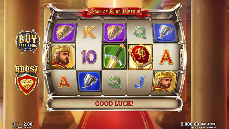 Book Of King Arthur in game screen