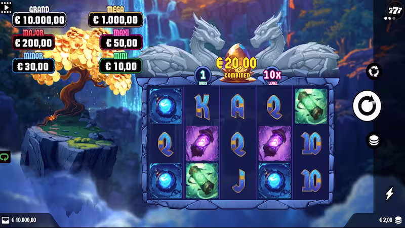 Dragons Erupt™ In-game Features Screenshot
