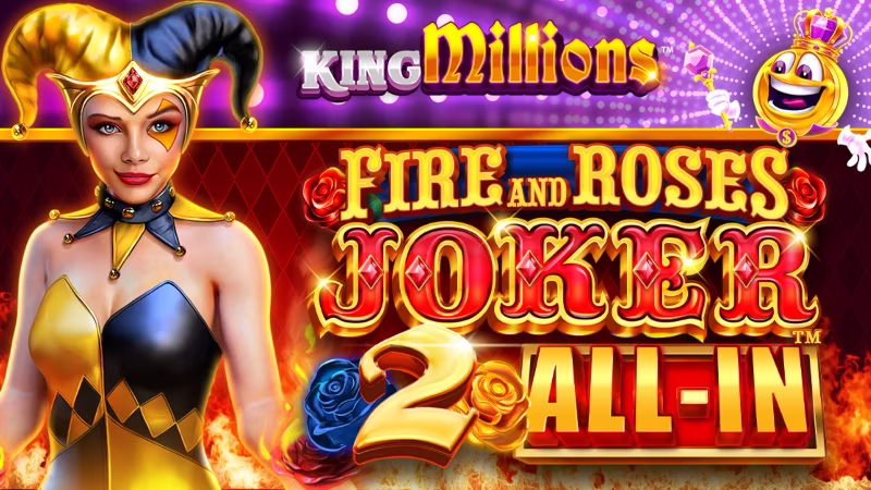 Fire and Roses Joker 2 All-In™ King Millions™ online pokies logo