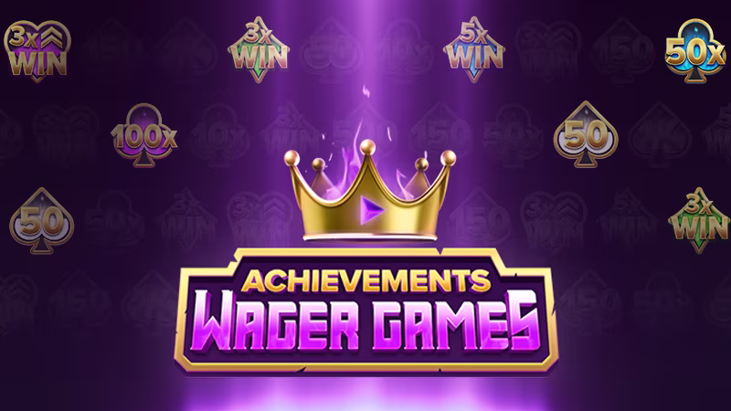 Spin Casino's Achievements: Wager Games Promotion Image