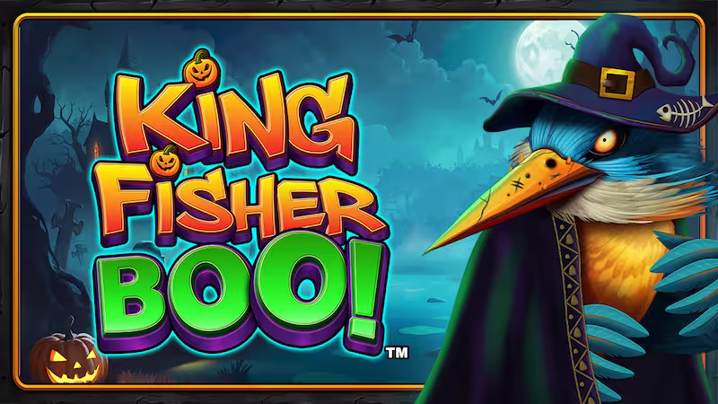 Kingfisher BOO!™ slot game logo