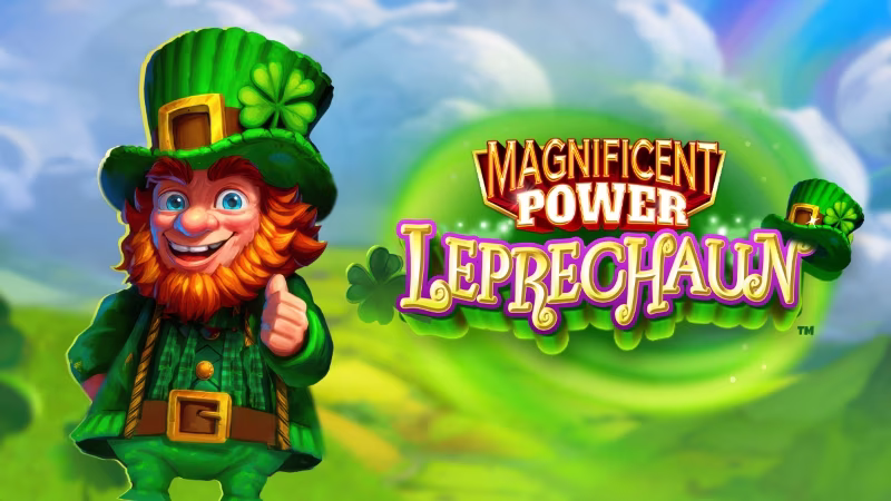 Magnificent Power Leprechaun™ online pokies logo