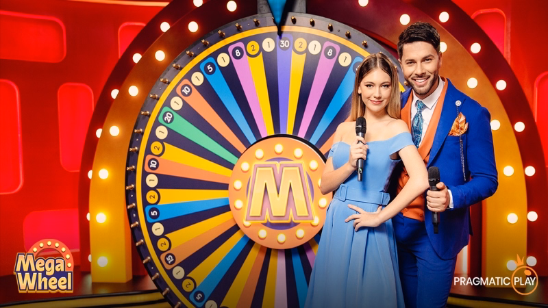 Image of Mega Wheel live casino logo
