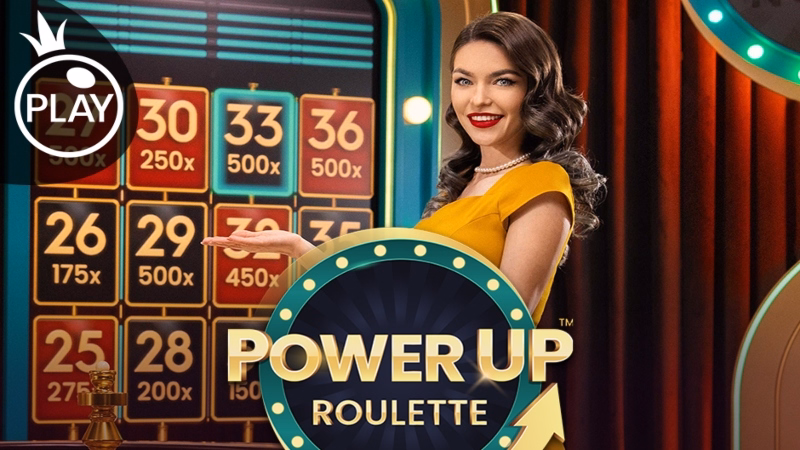 image of Pragmatic Play game logo Power Up Roulette