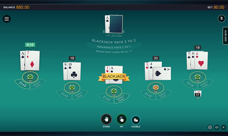 Premier Blackjack with Side Bets - Spin Casino Blog 