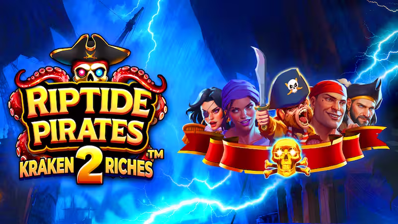 Riptide Pirates 2 Kraken Riches™ slot game logo