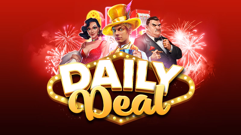 Spin Casino Daily Deal Promotional banner