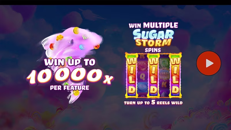 Sugar Craze Bonanza™ In-game feature intro screen