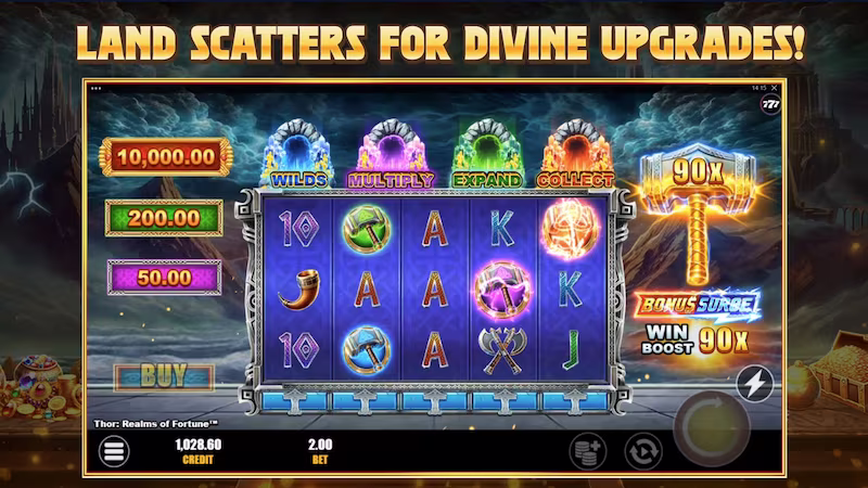 Thor: Realms of Fortune™  capture d'écran du jeu
