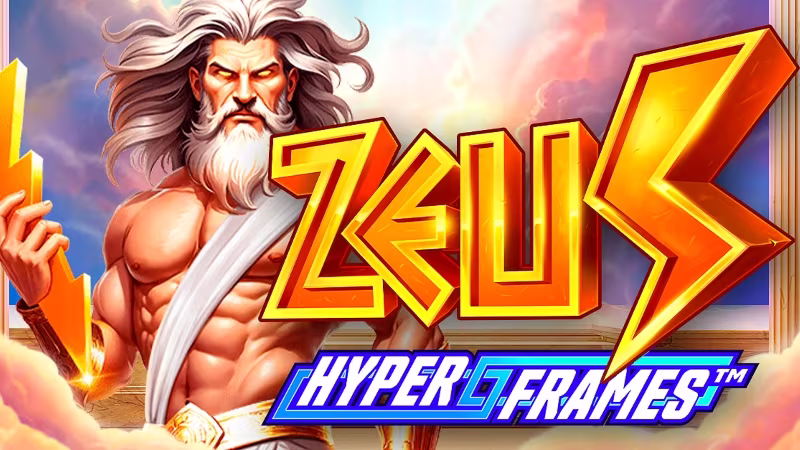 Zeus Hyper Frames™ online pokies logo