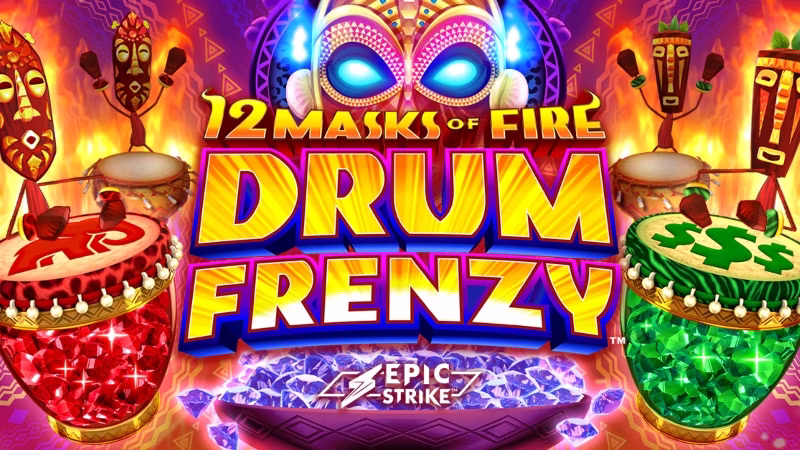 12 Masks of Fire™ Drum Frenzy™ 