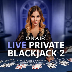 On Air Live Private Blackjack 2