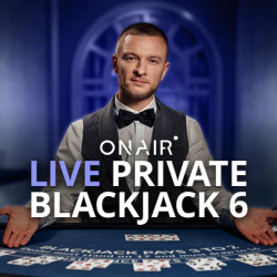 On Air Live Private Blackjack 6